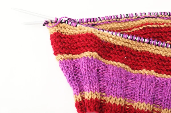 Needle knitting — Stock Photo, Image