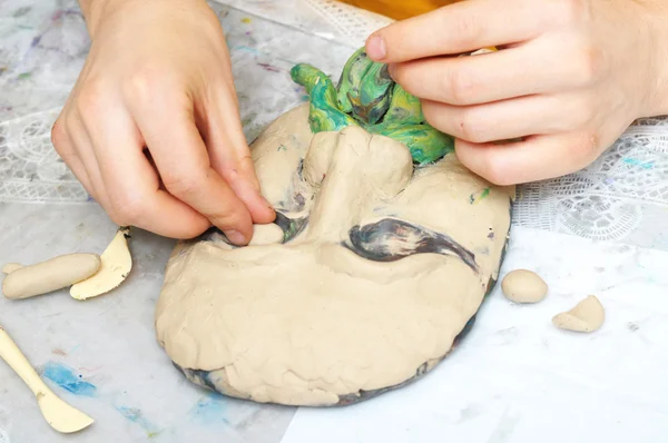 Sculpting craft — Stock Photo, Image