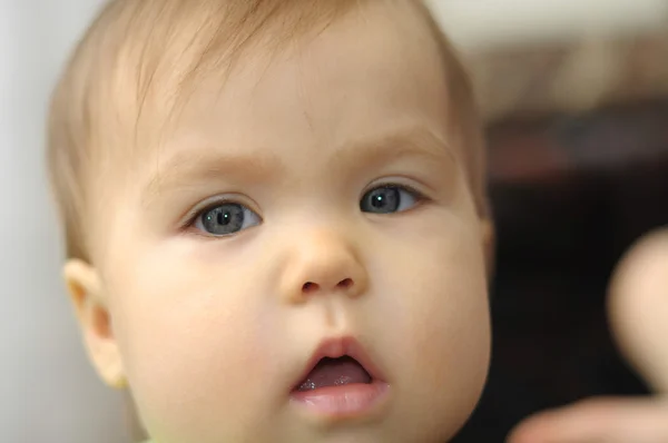 Little baby girl portrait — Stock Photo, Image