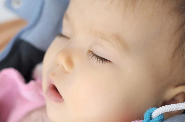 Baby girl sleeping — Stock Photo, Image