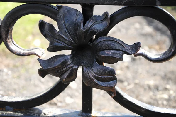 Συγκολλητούς σιδήρου λουλούδι — Φωτογραφία Αρχείου