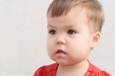 küçük kız portre