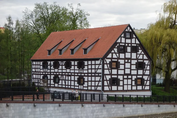 Muzeum Orkegowe (betekenis Museum District) in Bydgoszcz — Stockfoto