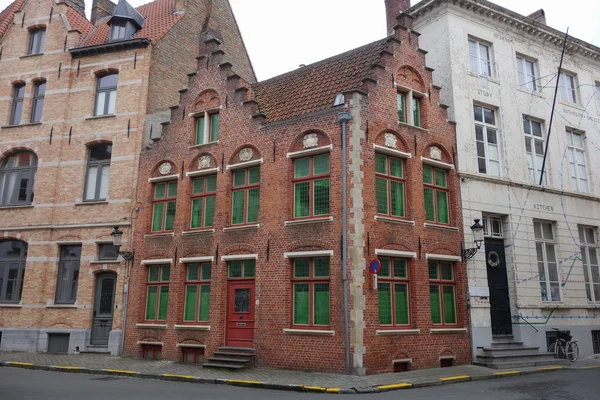 Brugge városának látványa — Stock Fotó