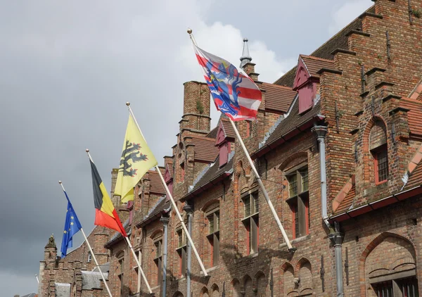 Flag af Brugge - Stock-foto