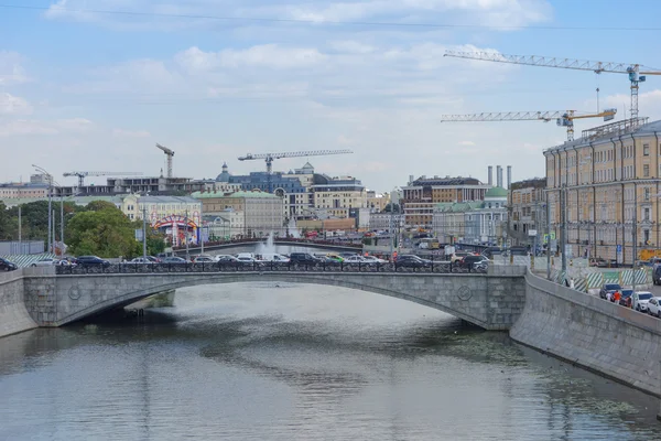 Vista da cidade de moscow — Fotografia de Stock