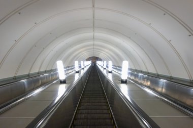 Moskova 'daki metro istasyonu