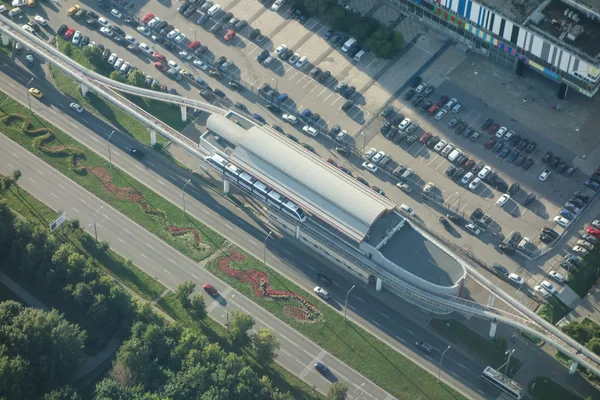 Vista aérea de Moscou — Fotografia de Stock