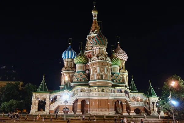 Basilikum-Kathedrale in Moskau — Stockfoto