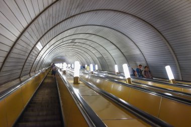 Moskova 'daki metro istasyonu