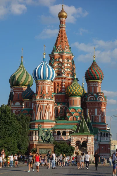 Bazylika św. Bazyliki w Moskwie — Zdjęcie stockowe