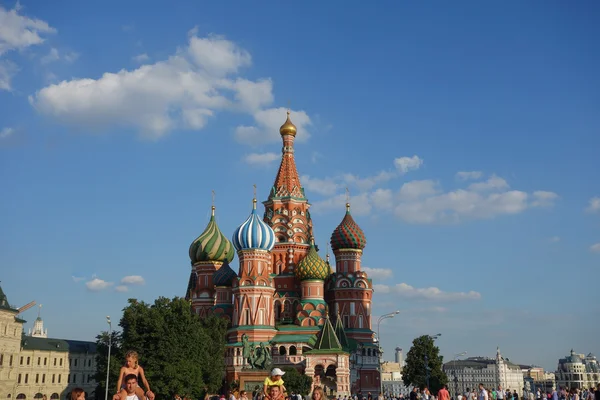 Catedral de São Basílio em Moscovo — Fotografia de Stock