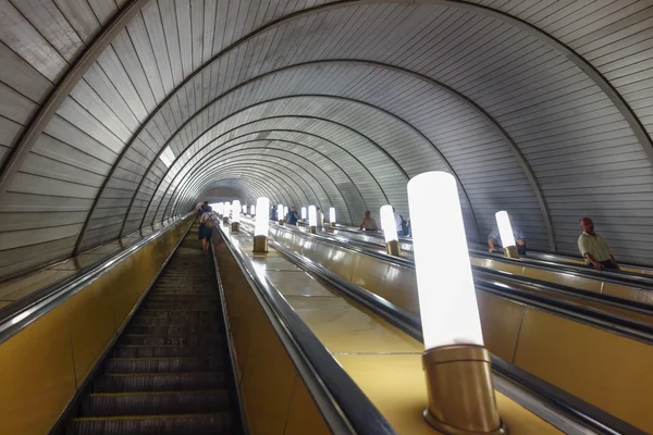 Estación de metro en Moscú — Foto de Stock