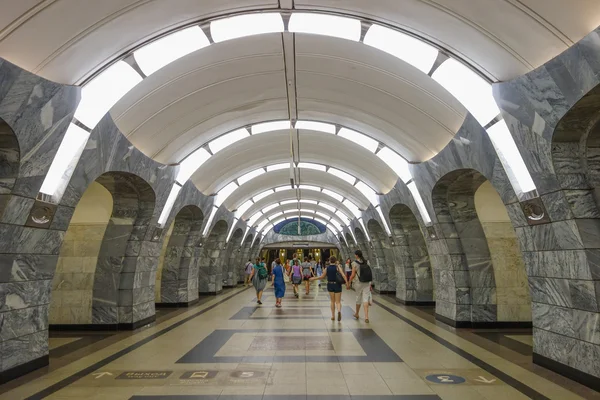U-Bahnstation in Moskau — Stockfoto