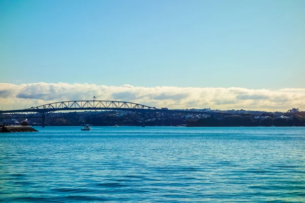 HDR Puente portuario en Auckland —  Fotos de Stock