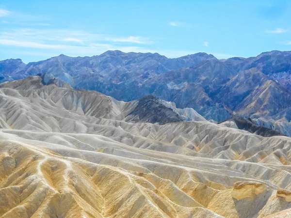 HDR Zabriskie noktası Ölüm Vadisi — Stok fotoğraf