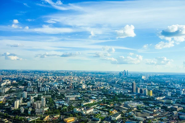 HDR Вид Москвы с воздуха — стоковое фото
