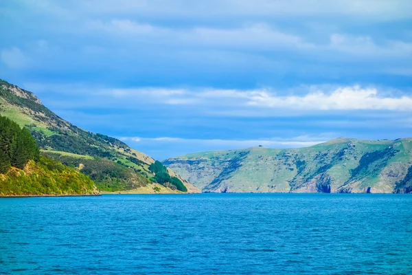 HDR Vista de Akaroa — Foto de Stock