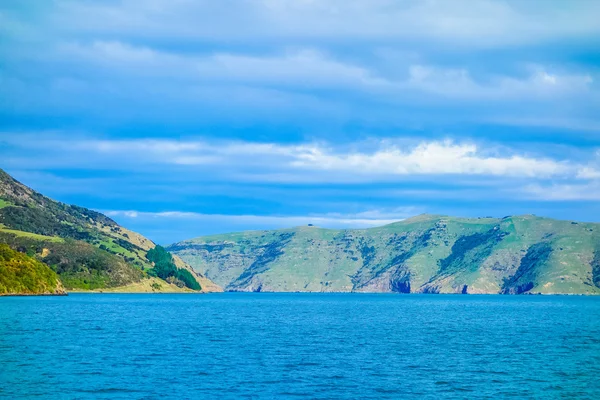 HDR Vista de Akaroa — Foto de Stock