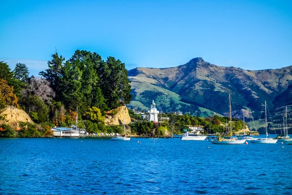 Port de HDR Bay à Akaroa — Photo