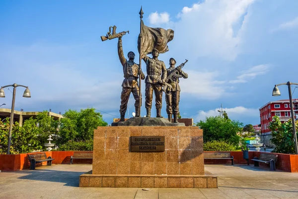 Monumento a la Guerra HDR en Bata — Foto de Stock