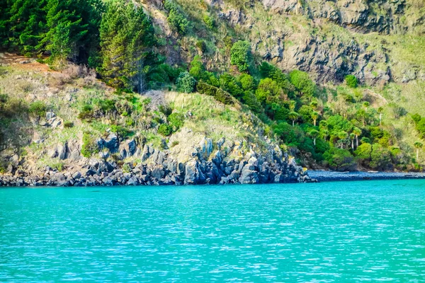 HDR Vista de Akaroa — Fotografia de Stock