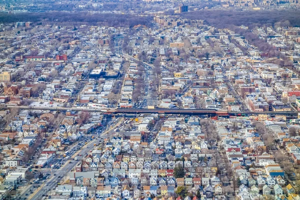 HDR Vista aérea de NY — Foto de Stock