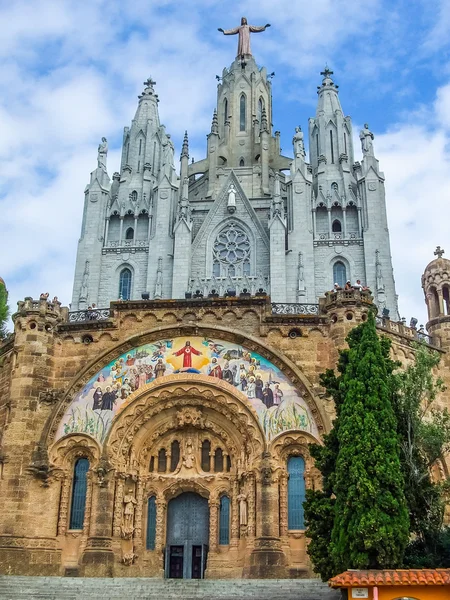 HDR Sagrat Cor Barcelona — Stock fotografie