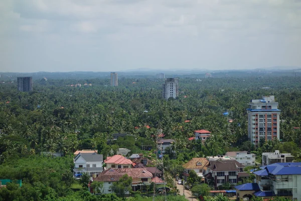 Luftaufnahme Der Stadt Kochi Indien — Stockfoto