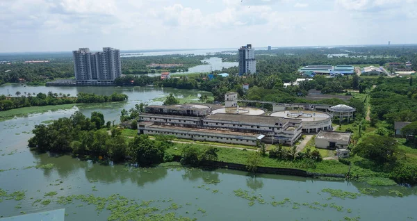 Kochi India Circa Ottobre 2017 Edificio Dell Autorità Acqua Del — Foto Stock