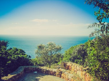 Retro görünüm cape iyi umut