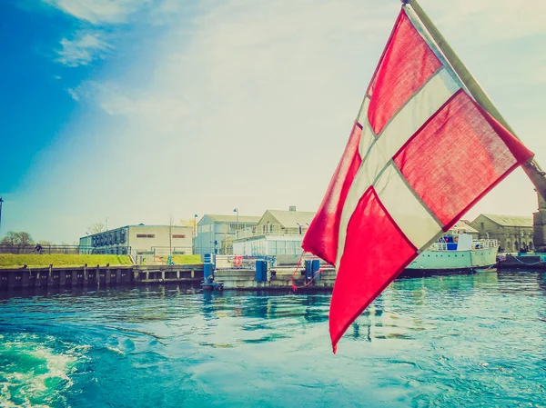 Aspecto retro Copenhague Danmark — Foto de Stock