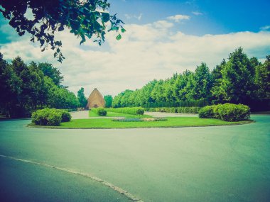 Retro görünüm aarhus park
