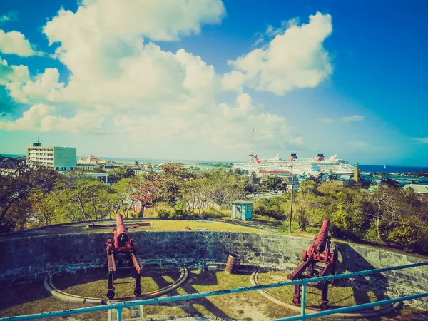 Retro-Look für Fincastle Nassau — Stockfoto
