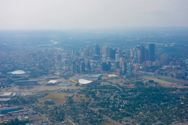 Pohled z calgary — Stock fotografie