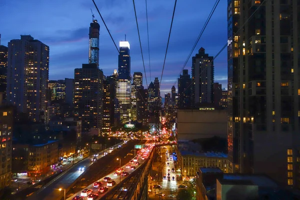 Roosevelt Island Tranvía en NY — Foto de Stock