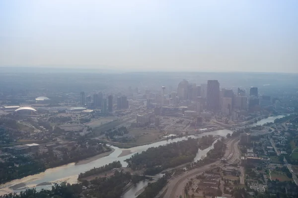 Pohled z calgary — Stock fotografie