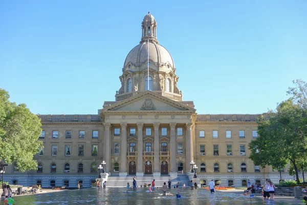 Gmach Zgromadzenia Ustawodawczego Alberta — Zdjęcie stockowe