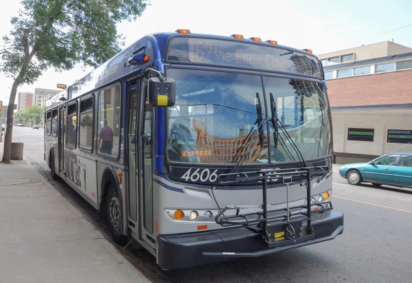 Transporte público em Edmonton — Fotografia de Stock