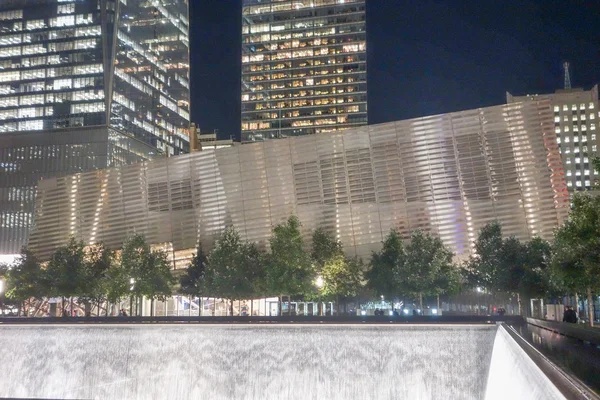 Memorial Nacional do 11 de Setembro em Nova Iorque — Fotografia de Stock