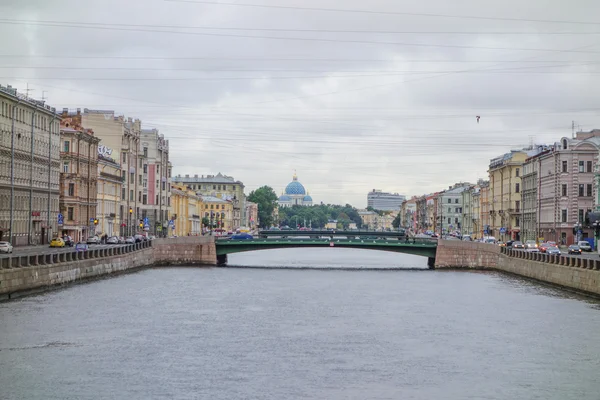 Neva River in St Petersburg — Stock Photo, Image