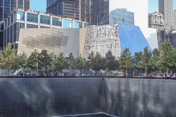 Mémorial national du 9 11 à NY — Photo