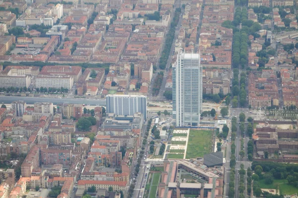 Luchtfoto van Turijn — Stockfoto