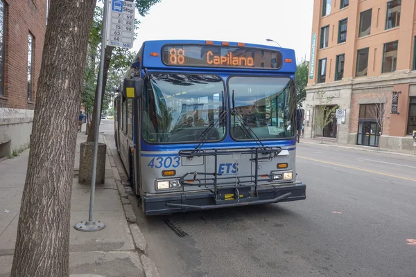 Trasporti pubblici a Edmonton — Foto Stock