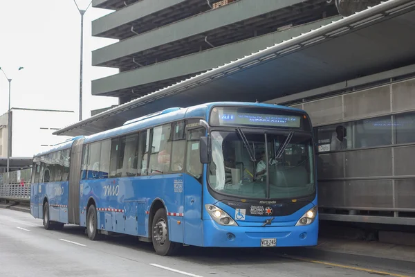 Bus in cali kolumbien — Stockfoto
