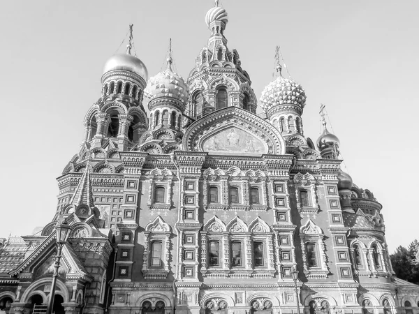 Kirche auf vergossenem Blut in Peterburg — Stockfoto