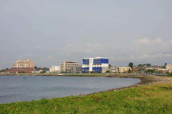 Bata-Hafengebiet — Stockfoto