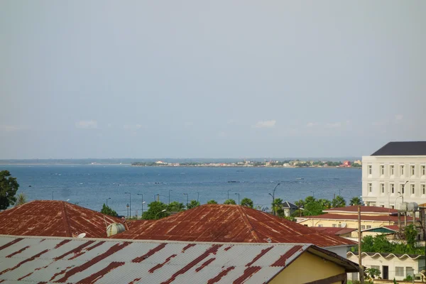 Bata-Hafengebiet — Stockfoto