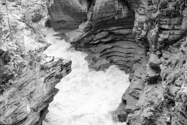 Athabasca Falls i Alberta — Stockfoto