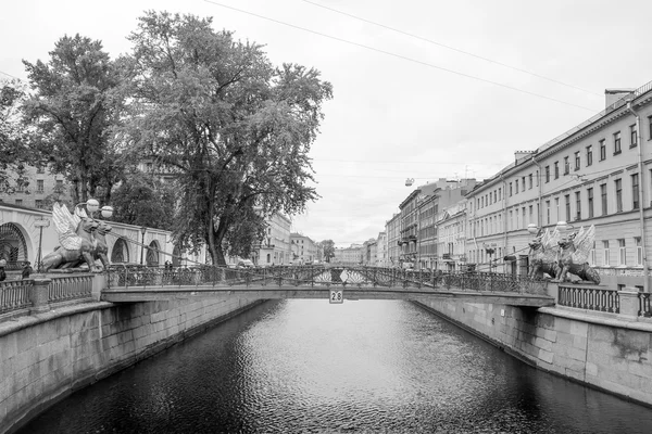 Rivier de Neva in St Petersburg — Stockfoto